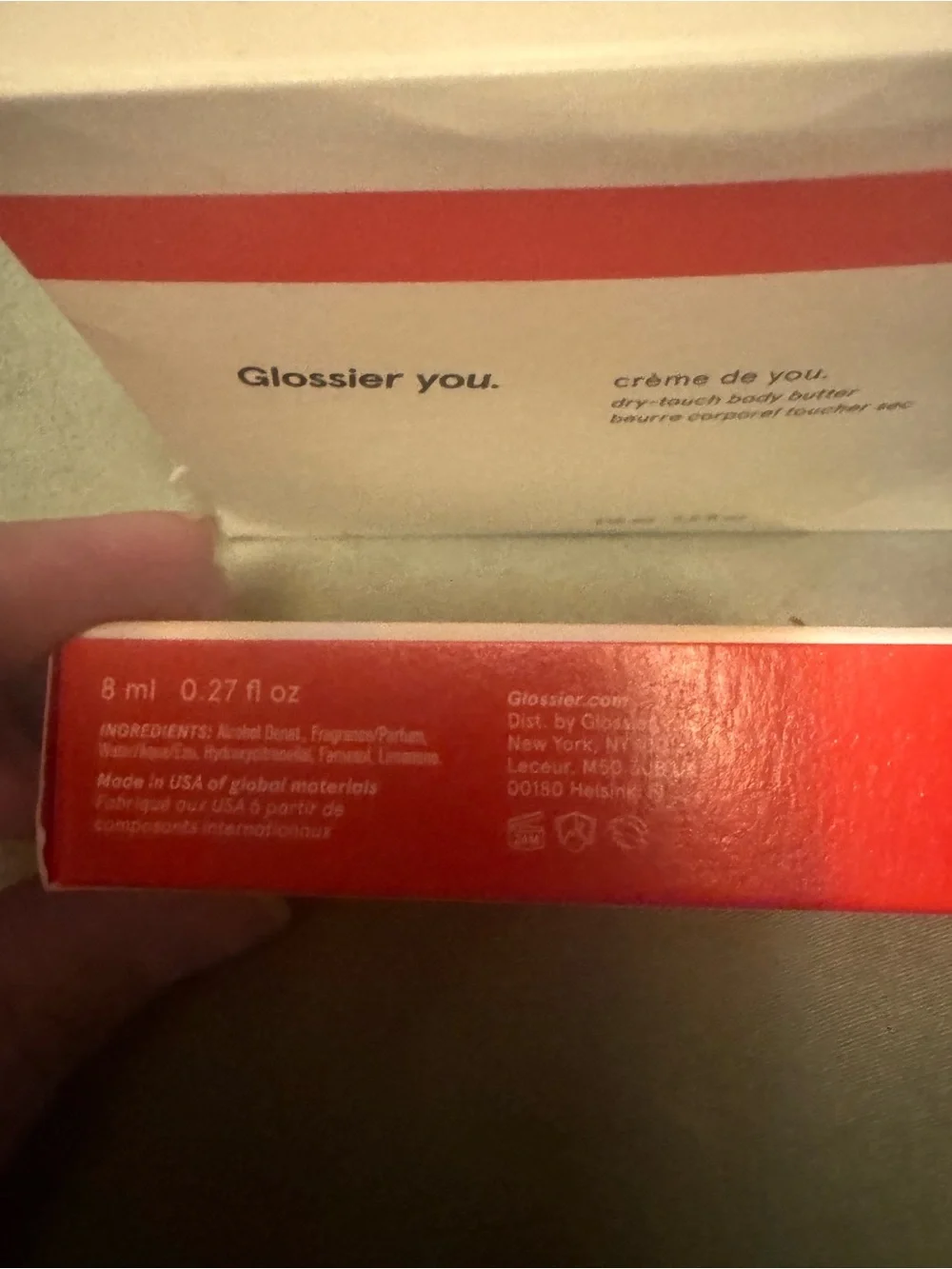 “Glossier You” body butter - body set. Glossier you